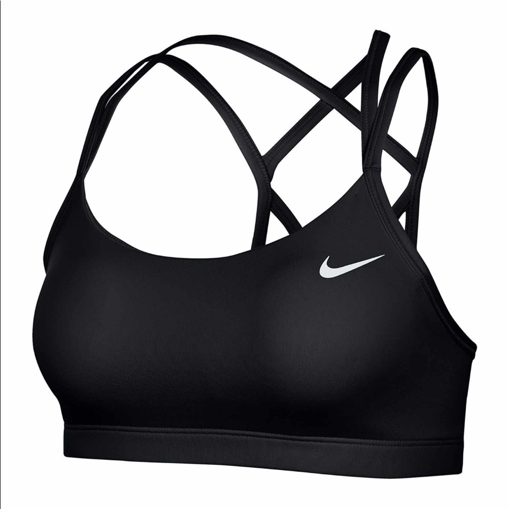 Black sports bra